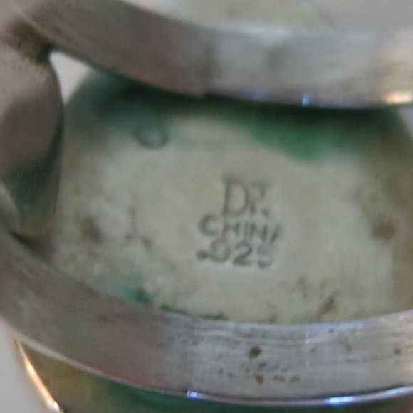 Jay King Mine Finds Genuine Turquoise-Lapis Lazuli Sterling Silver Teardrop Ring - Picture 6 of 6